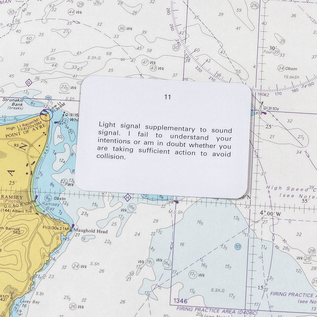 Sound & Light Signals (Flashcards)